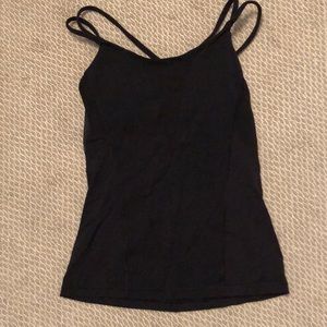 Lululemon Sheer Black Top